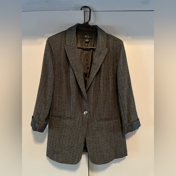 BCX - Deep Gray Blazer (Size L) - Picture 1 of 10